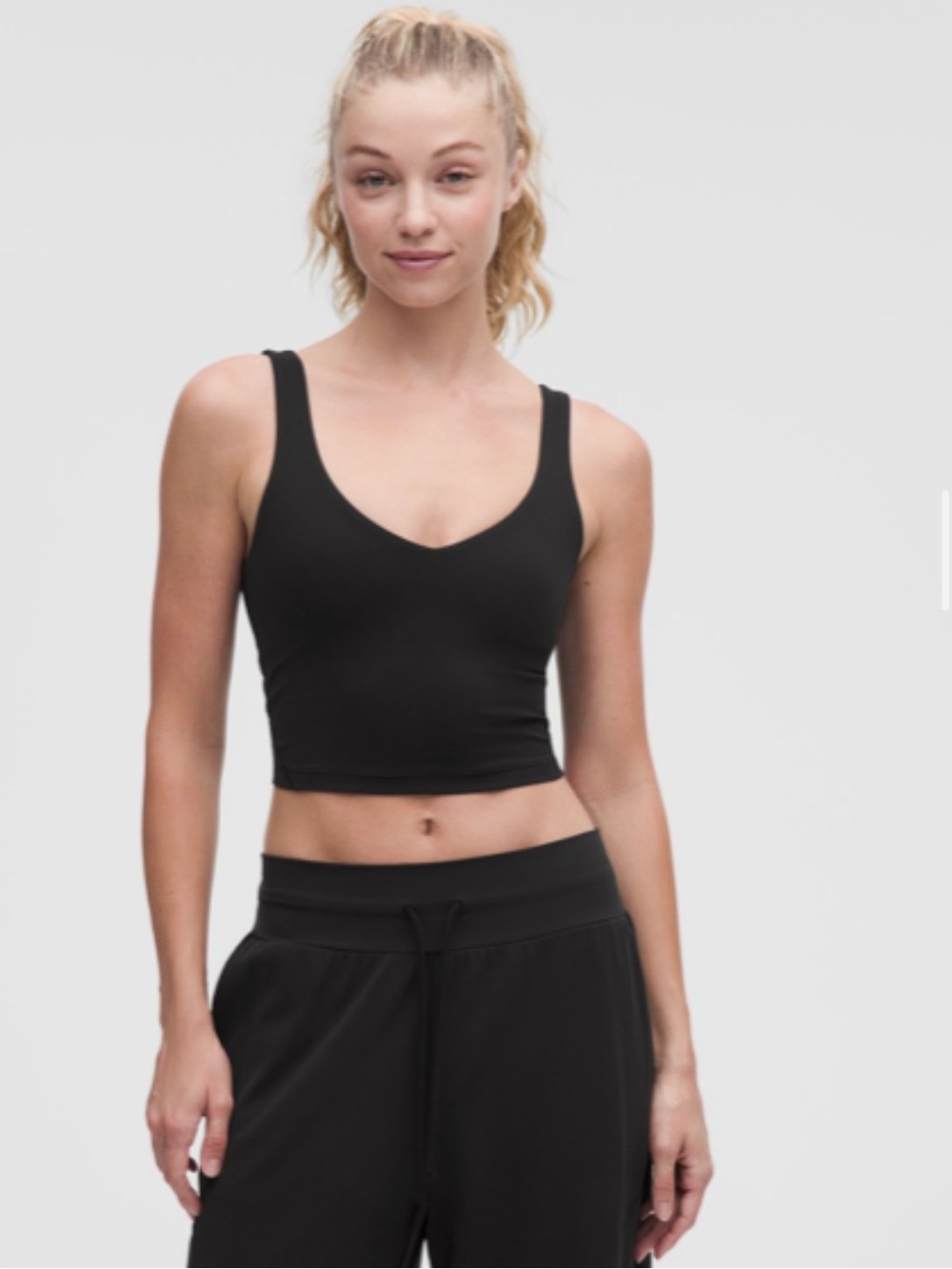 lululemon athletica Align Tank Top Light Support Black (Size 6)